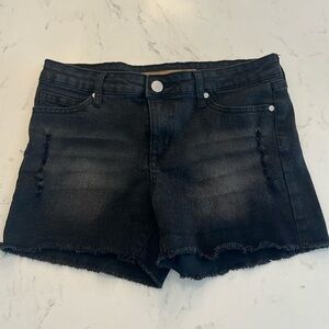 Joes Jean cut off shorts, black, Girls size 16